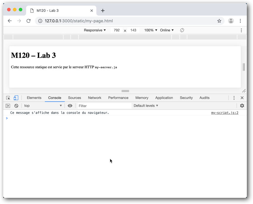 Fig. 1 – Outils de développement