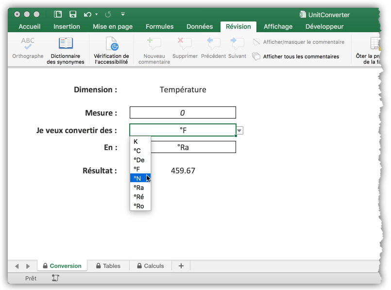 Fig. 7 – Application terminée