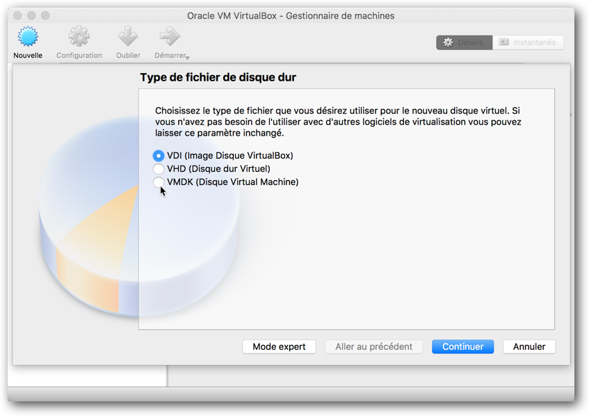 Fig. 4 – Type de fichier de disque dur
